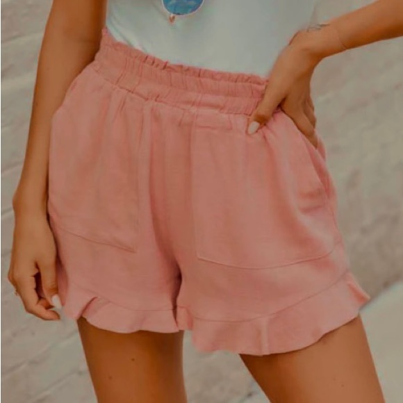 💕 Dk Mauve Shorts Size Med - Picture 1 of 8